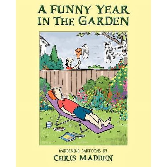 A Funny Year in the Garden (Paperback)