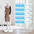 thumbnail image 2 of Remote Control Motorized Rotating Display Stand, 300 Lbs Load, 360 Degree, Mute Automatic Rotating Platform for Photography Products, Live Video Show, Angle Speed, Wired, Rotating Stand for Display, 2 of 8
