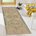 thumbnail image 3 of Green Rug, Muted Rugs, Floral Pattern Rugs, Bohemian Rug, Turkish Rug, Wedding Rug, Gift For The Home, Large Rug, Indoor Rug, 3.3'x5' - 100x150 cm, 3 of 8