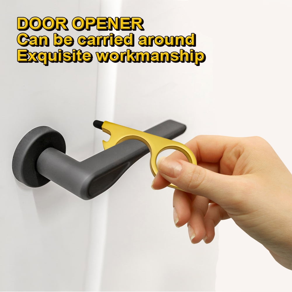 Details about   HOT ITEM 2020 Hand Tool Opening Handle Multi function contacless keychain 