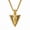 A11, variant on Viking Arrowhead Necklace for Men, 14K Gold Plated Turquoise Inlay Pendant, Celtic Knot Rune Symbols, Arrowhead Pendant, Viking Pendant Necklace Gift