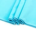 thumbnail image 5 of MDS Pack of 50 Spandex Chair Bow Sash Bands Ties Without Buckle for Wedding - Aqua Blue, 5 of 6