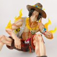 thumbnail image 2 of Figura de One Piece BT postura sentada Piratas de Barbablanca segundo capitán postura sentada Ace GK modelo adornos periféricos de animación, 2 of 3