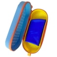 thumbnail image 2 of Estuche para Gafas Natación Silicona Portátil Hombres Mujeres Y () Azul, 2 of 7