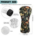 thumbnail image 6 of Yuyamidu Mushroom Golf Head Covers for Driver Fairway Woods Hybrid Colorful Flowers Leather Headcovers Fashion Golf Club Head Cobers, 6 of 8