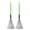 Green, variant on Yihuala 1Pair Wooden Handle Double Head Drum Brush Metal Drum Brush Carbon Steel Wire Percussions Drum Stick Special Roller Stic