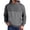 Gray(mens jackets), variant on GuangCheng Men's Quilted Panel Hooded Sweatshirts,Pullover,Casual,Daily Wear Warm Soft Coats,Black,L