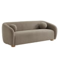 thumbnail image 6 of Holland 85" Chenille Fabric Sofa in Taupe, 6 of 10