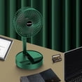 thumbnail image 4 of SharkTRUE Telescopic Folding Fan, New Portable USB Rechargeable Collapsible Desk Fan,Silent Stand up Floor Fan Height Adjustable, Degree Adjustable Tilt, speed Wind Speed, for Dorm Bedroom, 4 of 9