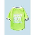 thumbnail image 1 of PETSIN 1pc Slogan Graphic Pet Tee For Dog And Cat For Spring And Summer, 1 of 4