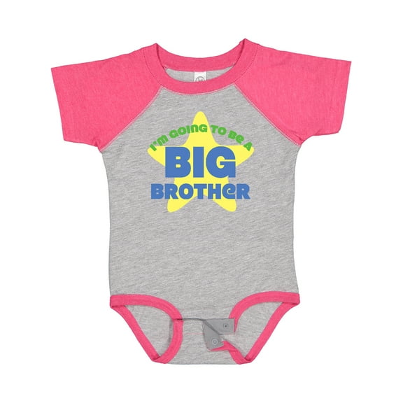 Inktastic I'm Going to Be a Big Brother Boys Baby Bodysuit