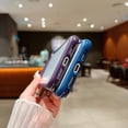 thumbnail image 5 of For iPhone 17 Pro Case TPU + PC Transparent Protective Phone Cover - Dark Purple, 5 of 5