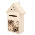 thumbnail image 4 of Sonew Wood Bee House Wooden Insect Hotels Easy To Use Insect‑Proof For Butterflies For Ladybugs For Bees, 4 of 8