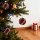 thumbnail image 4 of Hogar y cocina, Decoración del hogar, Decoración navideña, Adornos colgantes flocados, Decoración para árbol de Navidad, Adornos colgantes pequeños para decoración de ventanas navideñas, Bolas navideñ, 4 of 6