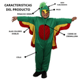 thumbnail image 3 of Disfraz Primavera Pájaro Quetzal Infantil Niño Talla 4 a 6 años, 3 of 8