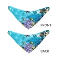 thumbnail image 6 of Goofa Corals and Tropical Fish Pattern Pet Scarf Bandana - Adjustable and Comfortable,Dog Scarf Bib Kerchief Breedfor Dogs and Cats-, 6 of 8