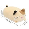 thumbnail image 3 of Flower Cat Animal Pillow Down Pillow Suitable For Giving Loved Ones Friends Classmates As, 3 of 4