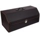 thumbnail image 2 of Caja de almacenamiento para maletero de coche, organizador multiusos con tapa, organizador de almacenamiento de comestibles plegable de cuero para SUV, carrito de carga impermeable para camping, picni, 2 of 7