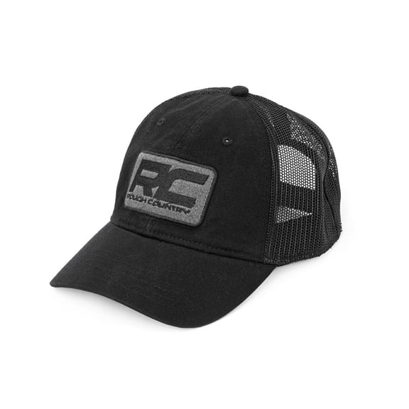Rough Country Hat | Mesh | Rough Country Patch | Black - 84120