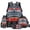 Train Print, variant on KUIFORTI Duck Camo Girls School Bag with Lunch Box Kid Backpack Set 4Pcs Bookbag Pencil Case Water Bottle Sleeve Suitable for Elementary Primary Middle School Back to School Supplies