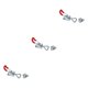thumbnail image 5 of Eigraketly 8X Toggle Clamp Hasp Hasp Tool Handy Lid Installation Supplies Hardware Shockproof Home Box Solidness Type1, 5 of 6