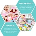 thumbnail image 4 of 1 Set Afternoon Tea Making Toy Dessert Tower Toy Tinplate Play House Set, 4 of 4