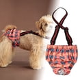 thumbnail image 4 of Pantalon pour Chien pour Grands Chiens Lavable Réutilisable avec Design Géométrique Exotique Harnais Réglable pour Usage Intérieur Extérieur Enveloppe Corporelle pour Chien Petite Chienne Jetable Homme Bandeaux Ventre Lavable Grand, 4 of 4