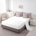thumbnail image 5 of Feelyou Tribal Boho Aztec Comforter Set 7pcs, Rustic Sheep Skull Queen Bedding Sets, 5 of 8