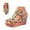 B, variant on Modisza Platform Wedge Sandals Open Toe Slingback Dress Shoes High Wedges Party Slides Colorful Summer Vacation Sandal Blue size 6