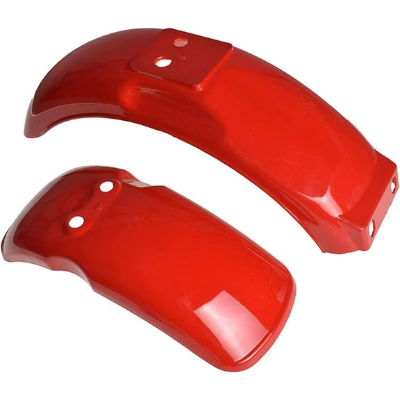 PET-U Motorcycle Red Plastic Body Front and Rear Fender Replacement for Z50 Z50A Z50R 50CC Mini Trail