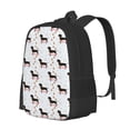 thumbnail image 1 of Easygdp Dachshund Dog Mochila de Gran Capacidad Minimalista Ideal para Escuela, Viajes y Uso Diario, 1 of 6