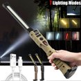 thumbnail image 2 of De Xiao Bei strict selection Folding COB Lampe de Travail LED Portable à Main Lampe de Poche à Batterie Intégrée Lampe Torche Lampe d'Urgence pour Inspection Automobile Rouge SOS Strobe, 2 of 7