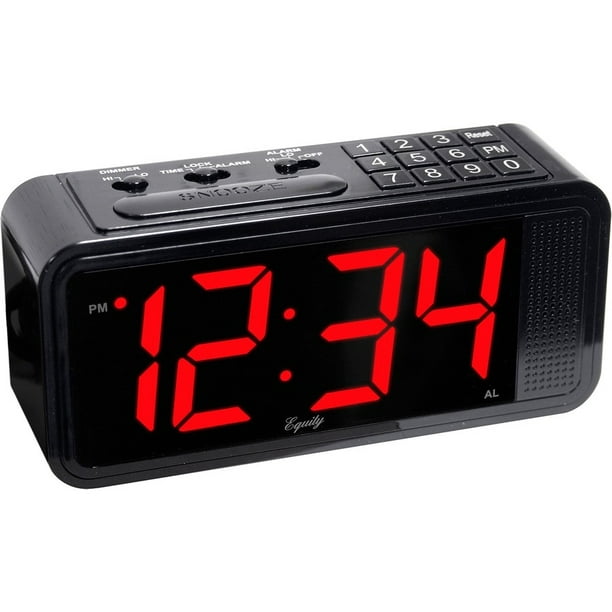 Equity 75907 QuickSet LED Alarm Clock