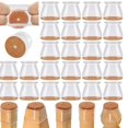 thumbnail image 2 of 16/4 piezas de tapas para patas de silla, almohadillas protectoras de silicona para pies, cubiertas para mesas y muebles, tapones para calcetines, cubiertas para patas niveladoras de muebles, decoraci, 2 of 5
