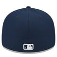 thumbnail image 4 of Men's New Era Navy Athletics Oceanside Low Profile 59FIFTY Fitted Hat, 4 of 6