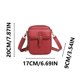 thumbnail image 5 of Upgraded Vintage Double Large Capacity Mini Messenger Bag Leather Small Purse Crossbody Shoulder Bag For Men And Women, 5 of 5