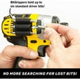 thumbnail image 5 of Spider Tool Holster - BitGripper v2 - Pack of Four - High Strength 3M Adhesive Drill add-on for Easy Access to six Driver bits on The Side of Your Power Drill or Driver!, 5 of 9