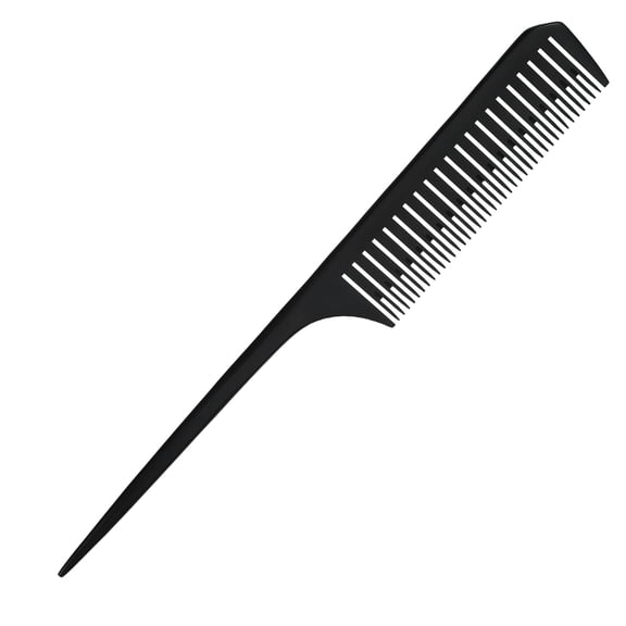 Unique Bargains Rat Tail Comb Long Tail Tip Comb Plastic Tail Comb Hair Styling Combs for Women Men 0.06" Tooth Width