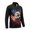 American Bald Eagle, variant on Chririnla Mens Long Sleeve Pullover Quarter Zip Golf Blue Shark Print