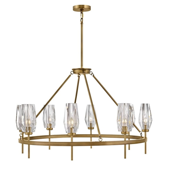 Hinkley Lighting - Ana - 8 Light Large Chandelier in Modern-Glam Style - 36