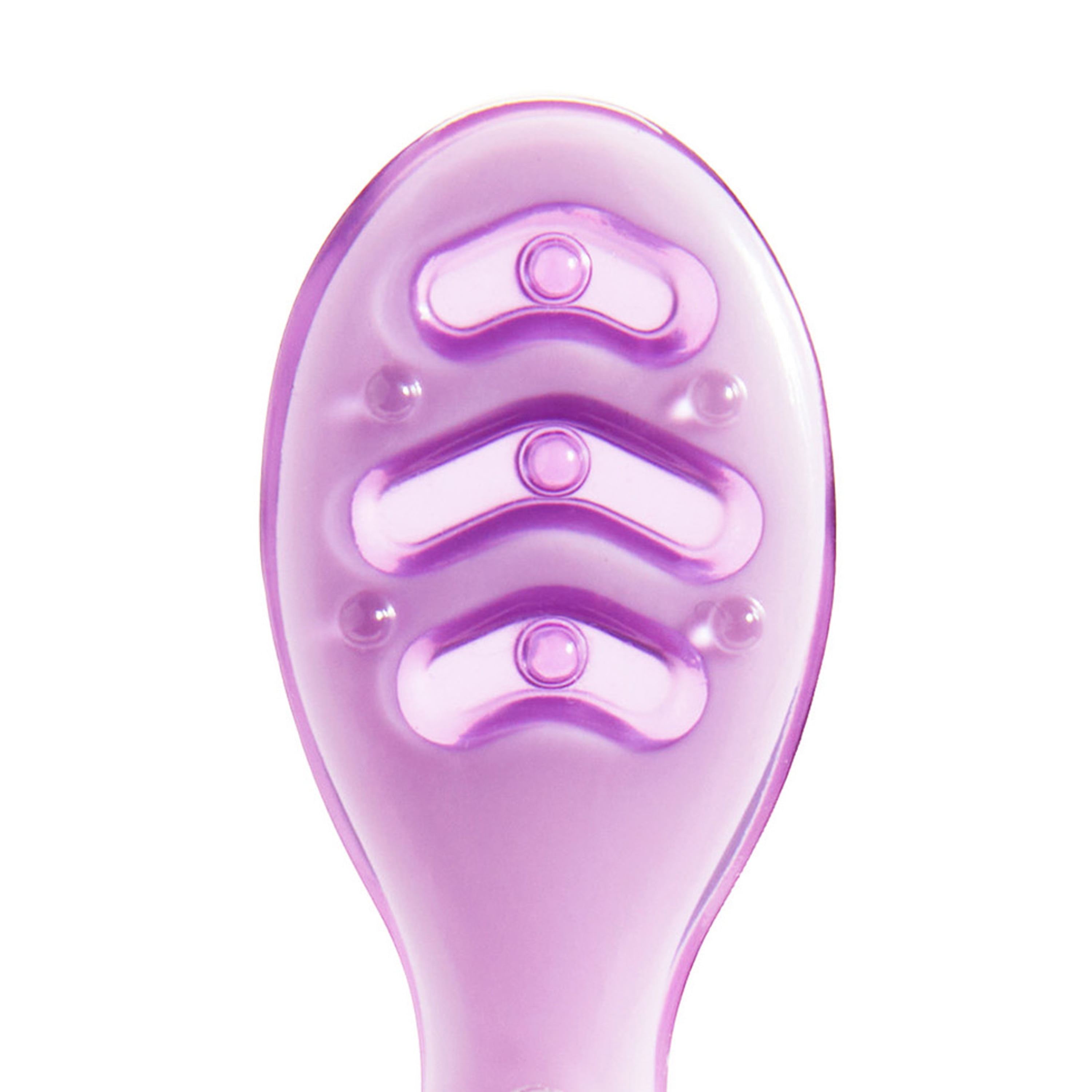 Munchkin® Gentle Dip™ Multistage First Infant Spoons, Pink/Purple, Unisex, 3 Pack