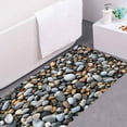 thumbnail image 3 of Simulation Stone Wall Stickers, Stylish Bathroom Floor Decals, Non-slip Self-adhesive, Modern Geometric Design, for Home Decor, Easy Installation, Durable Vinyl Material, for Living, Ihhxbz, 3 of 7