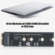 thumbnail image 5 of Tarjeta adaptadora Bling Bling PCI NVME ABS negra, 5 of 6