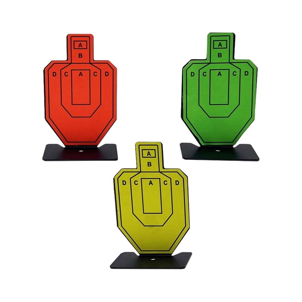 3 piezas de objetivos pequeños resistentes para letras, para entrenamiento deportivo profesional y portátil Estilo A