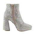 thumbnail image 6 of Betsey Johnson Della Women's Boots Rhinestone Size 5 M, 6 of 8