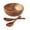 Brown, variant on Cherryhome 3Pcs/Set Natural Acacia Wooden Large Salad Serving Bowl with Tongs Set, Spoons Included, Premium Handcrafted Wood Bowl and Utensils Set, Great Holiday Gift