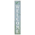 thumbnail image 2 of My Word! Welcome Seaturtle Welcome Sign and porch leaner for Front Porch, Yard, Deck, Patio, or Wall - Indoor Outdoor Decorative Farmhouse Rustic Vertical Home Decor 8"x46.5", 2 of 5