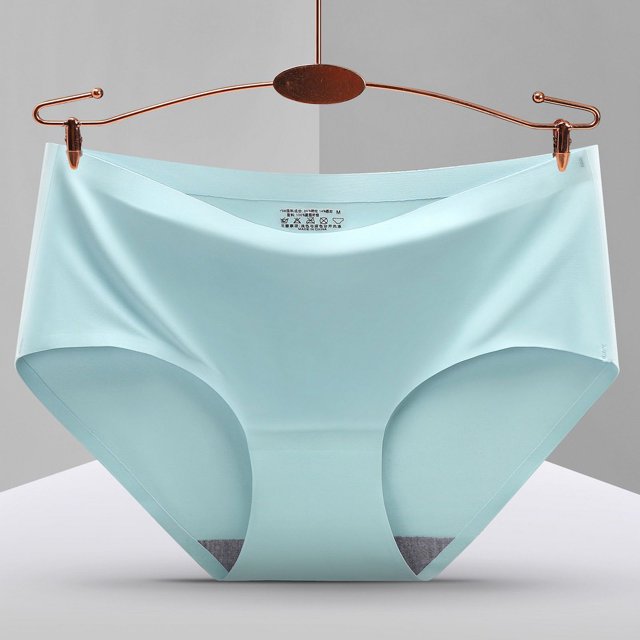 Nuevas bragas cómodas de seda de hielo transpirable para mujer