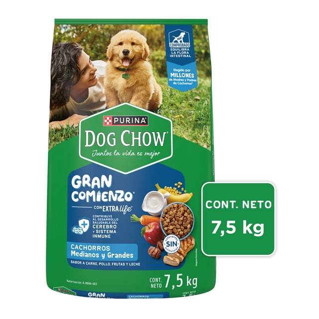 Croquetas para Perro Purina Dog Chow Cachorro Razas Grandes 7.5 kg
