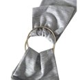 thumbnail image 3 of Bolsa de viaje para mascotas liwang Sling Correa ajustable Manos libres para mujeres niñas Blanco gris, 3 of 5
